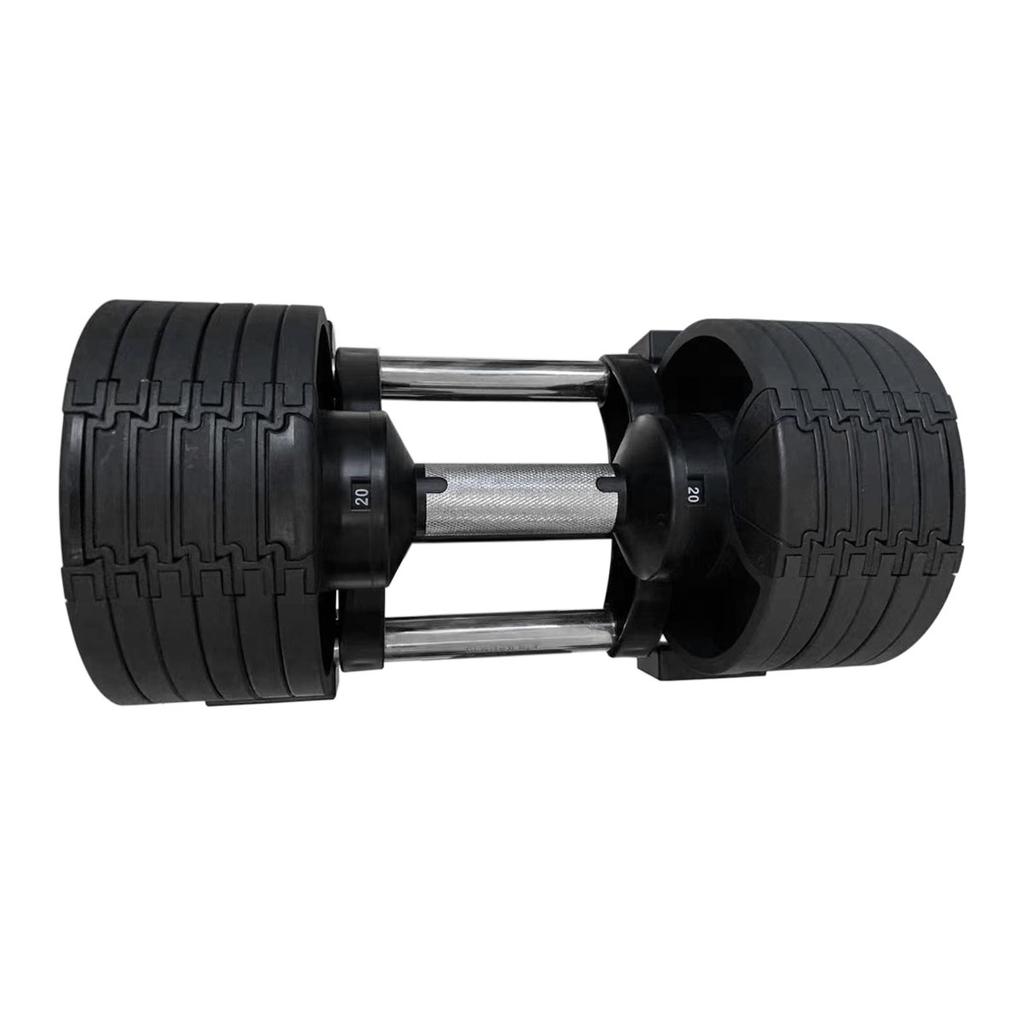MASTER Spin dumbbells, one-hand adjustable, 2-20 kg