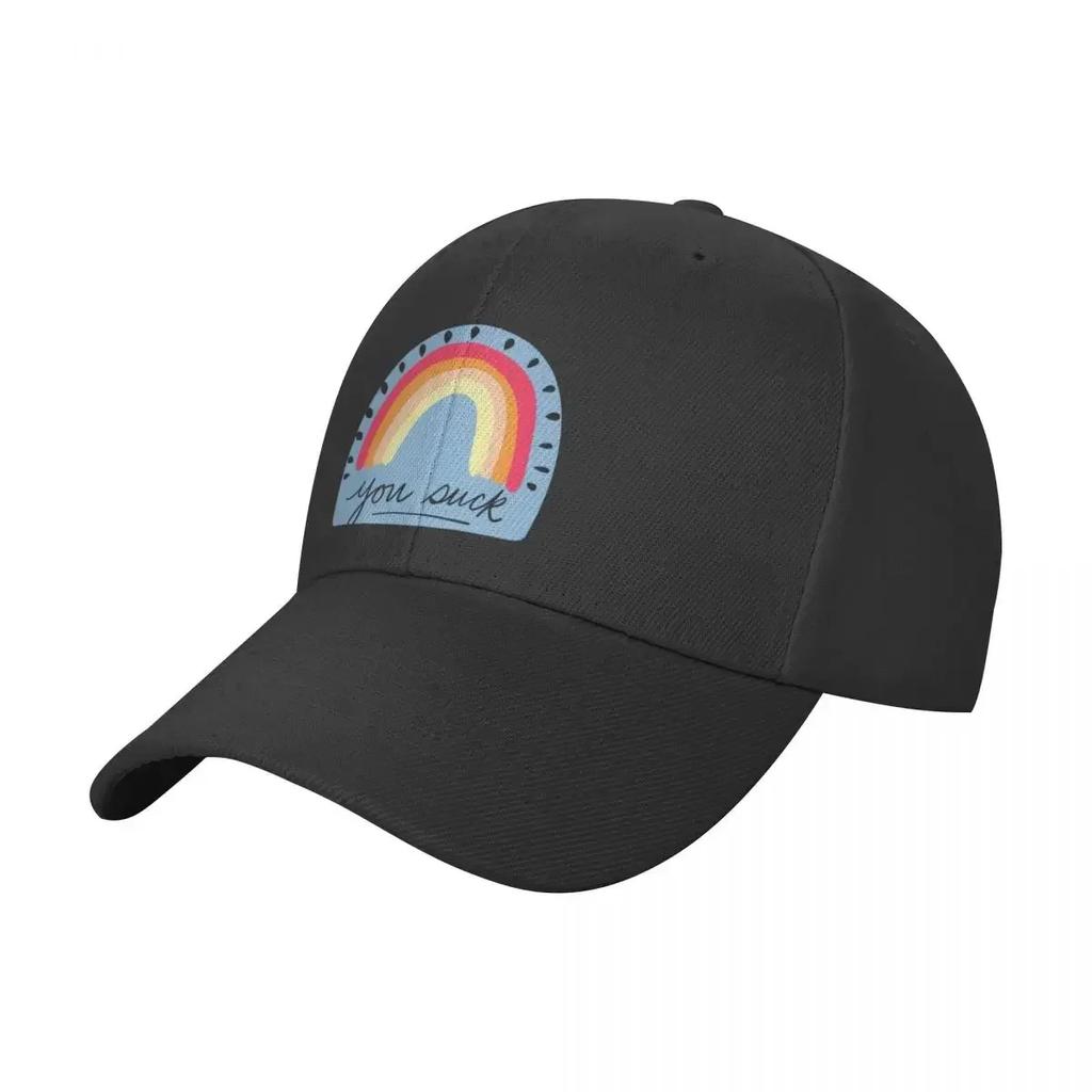 You suck rainbow Baseball Cap birthday tea Hat Cosplay WoWoUnisex Hats WoUnisexs