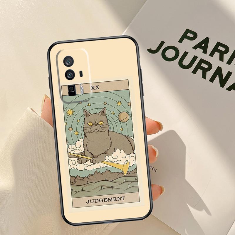 The Empress Tarot Cat Art Print Case For Xiaomi 15 14 Ultra 13T 14T 15T Pro 17 Pro Max POCO X7 Pro X3 X5 X6 F5 F6 F7 F8 Coque