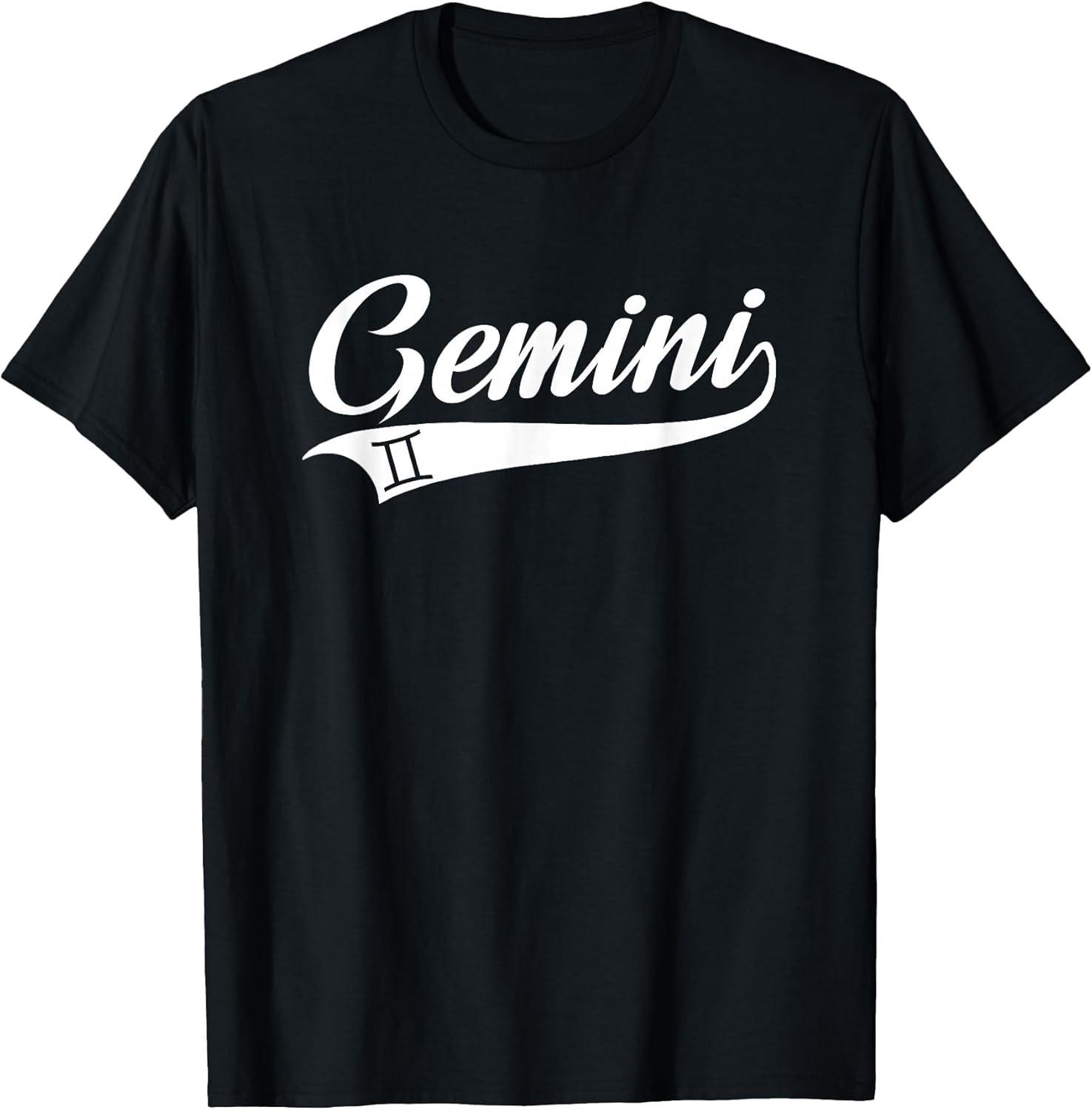 BEST! Gemini Zodiac Sign - Horoscope - Throwback Design - Classic Tee S-3XL M