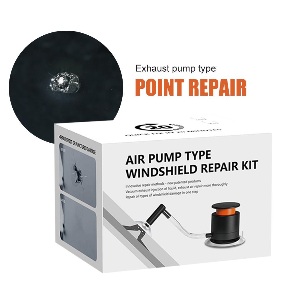2025 New Exhaust Pump Type-Car Windshield Repair Tools Kit Auto Glass Windscreen Crack Repair Set for Window Car Accessories