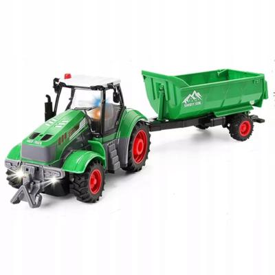 Remote Controlled Tractor with Trailer Battery Charger Animals Rc