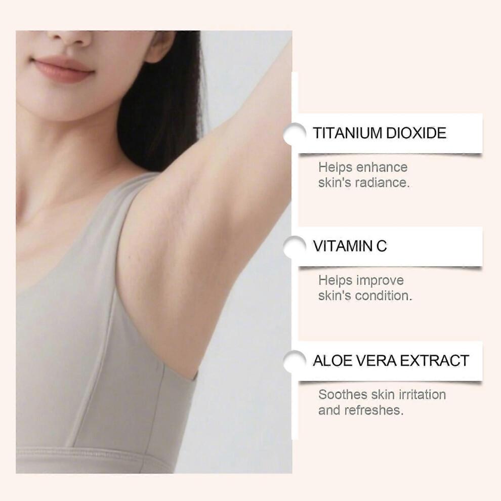 The Original Underarm Brightening Deodorant Cream for Dark Underarms Treatment, Body Odor Eliminator for Women & Men, Ingrown Hair Treatment