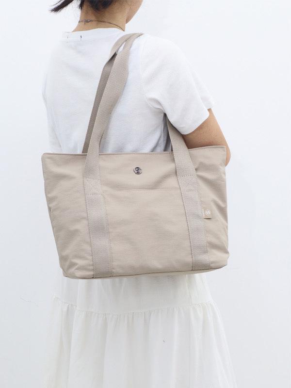 Morandi Series Versatile Shoulder Tote: Classic, Portable Crossbody Bag for Students & Women, Fits Luggage Handle