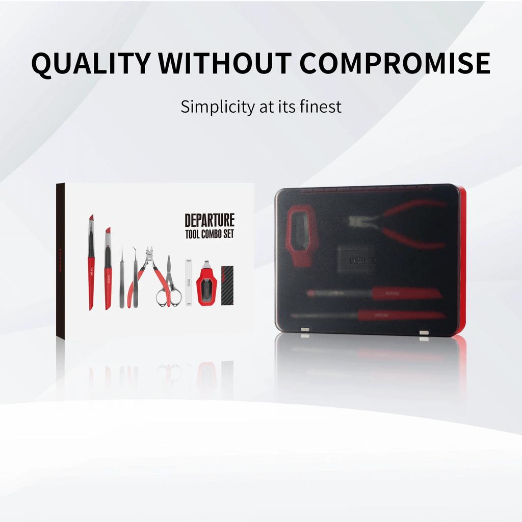 DSPIAE TC-S01 Departuretool Combo Multifunctional Model Tool SET Gundam Assembly Handmade Scissors Sandpaper Tweezers Beginner