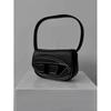 Fashionable Crossbody Bag Charming Silver Square Bag PU Soft Handbag Everyday Wear Women's Handbag