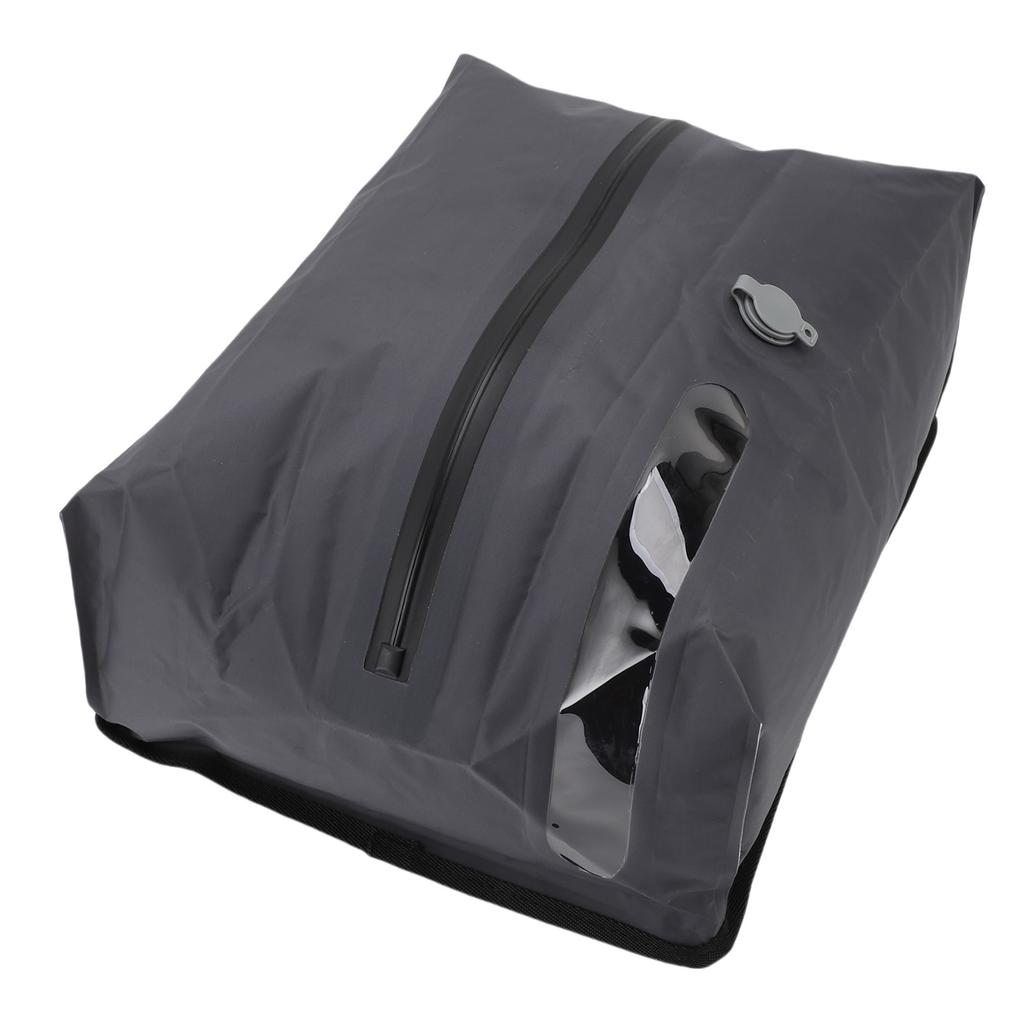 Sacs de voyage sous vide Gain de place Imperméables 70d TPU 16L Sacs de compression sous vide réutilisables pour valises Sac à dos Bagages