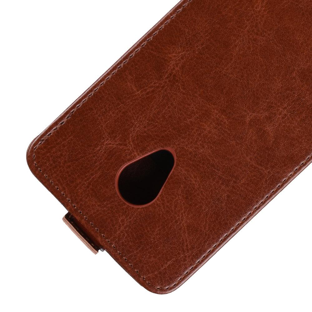 Alcatel 1C/7 Crazy Horse Pattern Flip Case with Photo Frame