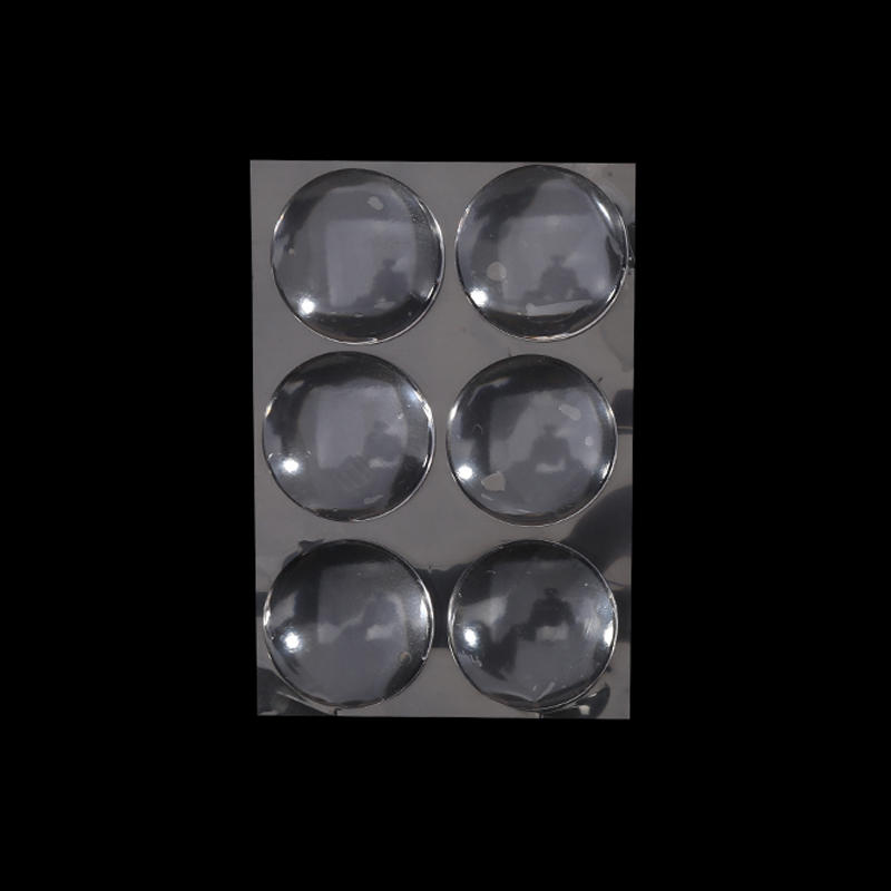 6/12 Stück Klare Weiche Silikon Wand Schutz Selbstklebend Türgriff Stoßdämpfer Schutzkorken Rutschfest Rund Türen Stopper Schalldämpfer