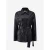 Cc Collect. Belted Leather Jacket C263psf151