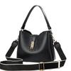 2025 New PU Leather Women Handbag and Purses Female Bucket Shoulder Bags Brand Ladies Crossbody Bags Bolsa Feminina Totes