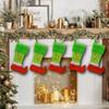 Kerstkousen met letters om op te hangen Leuke Kerstsokken Snoep Cadeauzak Kerstdecoraties Voor Huisfeest