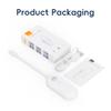 Smart Motion Sensor Toilet Light, USB Rechargeable LED RGB Night Light for Bathroom