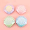 Foldable Mini Comb Featuring Mirror Massage Bristles Lightweight ABS For Women Girls