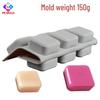 Nine-Hole Square Silicone Mold for Cake, Soap, or Resin Crafting