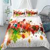 Water Art Zebra  Duvet Cover Set Single Twin Double Queen King Super King Size Bed Linen Set