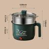 Small Electric Rice Cooker Fit 12 People Nonstick for Noodles Ramen Cooking Only Pot