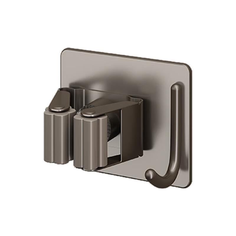 JINGRUIXIANG Punch-Free Stainless Steel Mop & Broom Holder