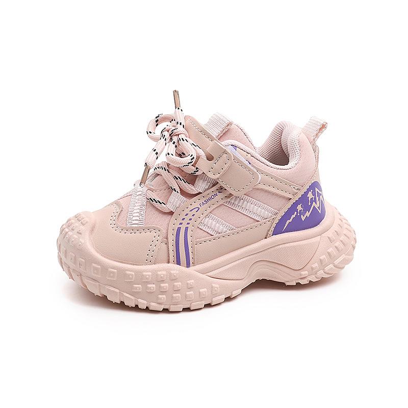 

Classmate 2025 autumn new ultra-light children s sports shoes boys school shoes girl baby Velcro tire shoes 21-25 yards 5 pairs in one hand розовый