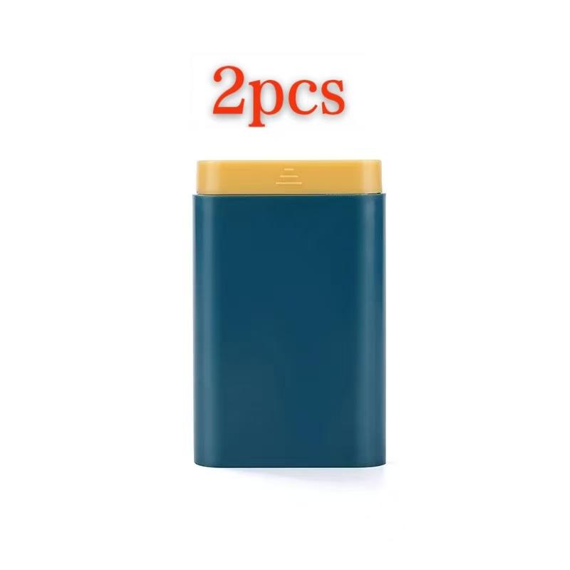 1/2/5pcs Mini Small Portable Travel Vitamin Box Pill Cases Container Organizer Storage Tablet