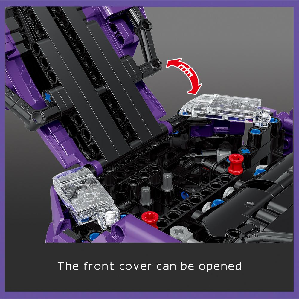 Ungiftiges Aston Martin Sportwagen Baustein Modell Moc Auto Konstruktionsset Geeignet Für Erwachsene Und Kinder Montage Spielzeug 1266 Teile