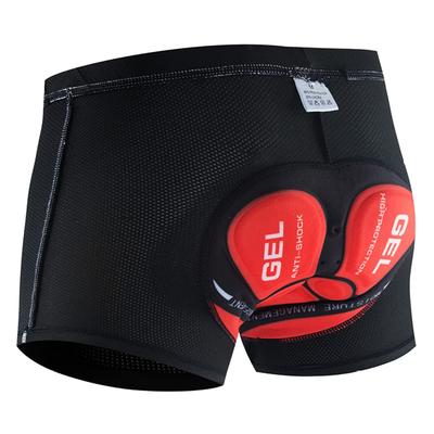 Cycling Inner Pants with 3D Gel Pad, Cycling Wear, Innerwear for Men and Women (L)