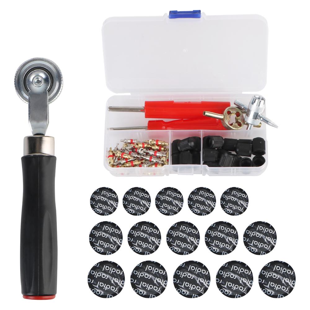 

Набор инструментов для снятия стержня ролика, отвертка для шин, пленка для ремонта автомобильных деталей, инструмент для ремонта шин, инструмент для разборки стержня вентиля шины 70pcs