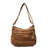Canvas Tas Dames Grote Capaciteit Schouder Tote Tas Vintage Meerlaagse Crossbody Tas