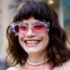 Funny UV400 Protection Y2K Punk Sunglasses Colorful Irregular Sun Glasses Cat Eye Sunglasses for Beach/Travel/Streetwear