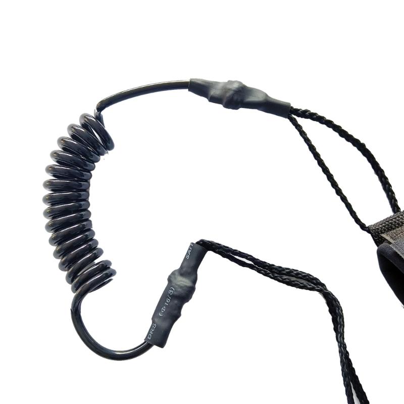 Coiled SUP Leash Coiled Paddle Board Leashes Thick Wrist Strap Stand-up Paddleboards Hand Rope for Longboards Surfboard