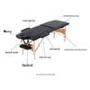 20% Off Portable Black Wooden Folding Massage Bed – Exclusive Cross-Border E-Commerce Promotion
