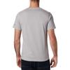 Columbia T-shirt gris à manches courtes avec logo CSC Basic pour homme