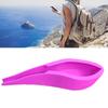 Orinal Femenino Portátil Dispositivo de Micción para Mujeres con Bolsa Soporte para Orinar Orinal de Silicona Femenino para Viajes al Aire Libre Rosa