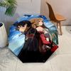 Sword Art Online Umbrella with Automatic Open/Close & Self-8-Rib Heavy-Duty Umbrella, Compact Travel Umbrella Suitable for Outdoor