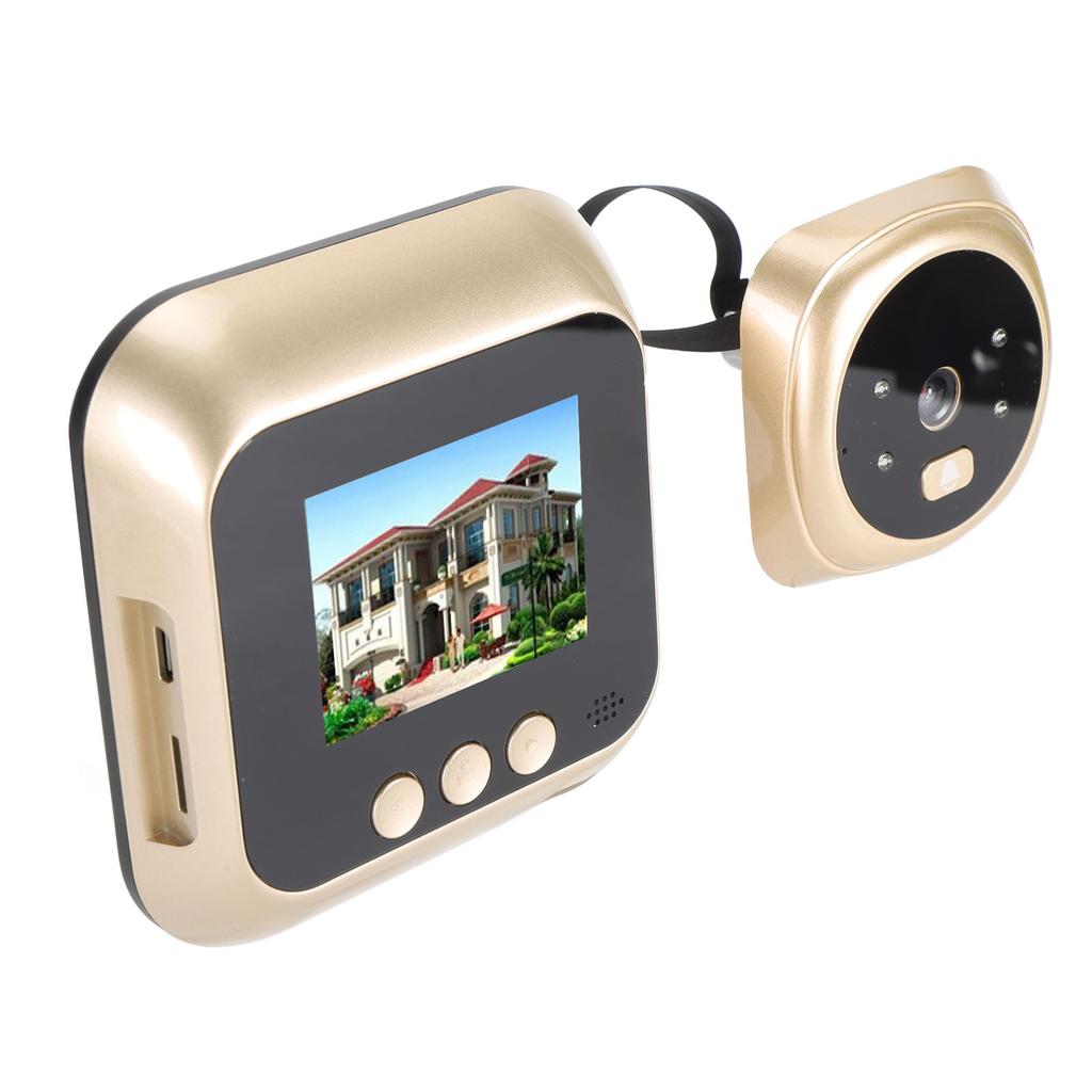 Smart Video Doorbell Multifunction HD Infrared Night Vision 135 Degree Wide Angles 2 Way Talk
