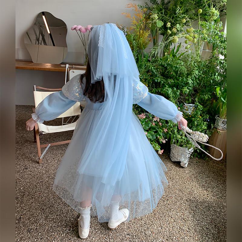 Vestito Principessa Elsa Frozen per Bambina Anneyol
