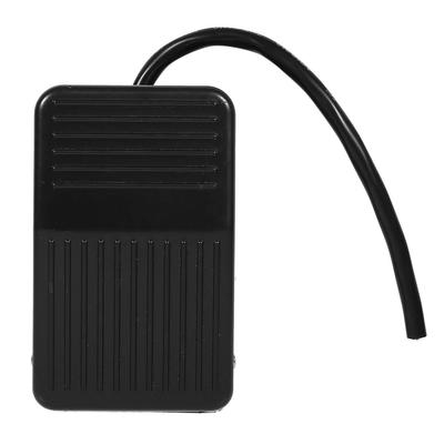 220 V/380 V Elektrische Power Kunststoff Fuß Pedal Schalter Auf Off Control Schwarz Farbe 10cm Kabel