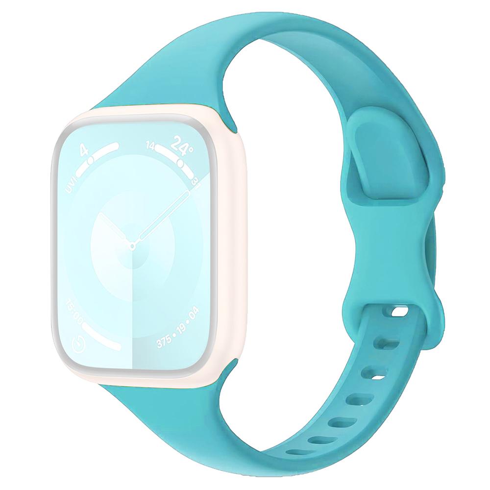 

For Apple Watch 10 46mm/Ultra 2/Ultra 49mm/9 8 7 45mm/SE (2023) SE (2022) SE 6 5 4 44mm/3 2 1 42mm Silicone Watch Band Teal