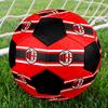 Pallone da Calcio AC Milan Tema Taglia 5, Adatto Sia per Partite Indoor che Outdoor, un Regalo Adatto a Tutti.