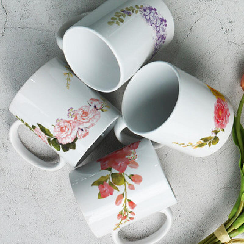 ij542-Design Mug 4p-Beautiful Spring Flowers