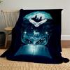 1pc Harry Potter Hogwarts Owl Outdoor Flannel Throw Blanket All Season Soft Warmth,Home Decor 1031042