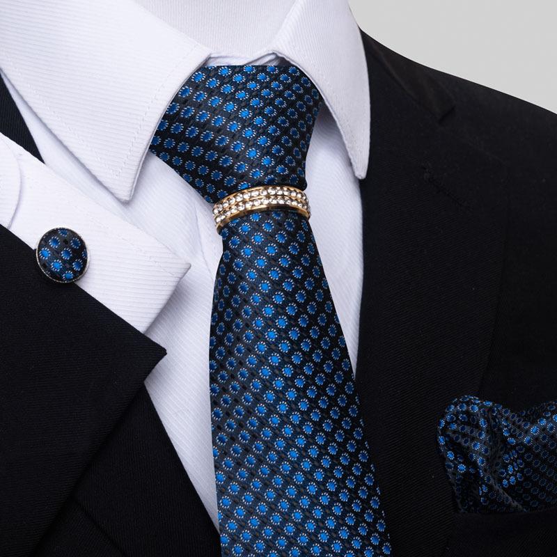 Direct Supply New Plaid Striped Flower Multicolor Men'S Tie Set