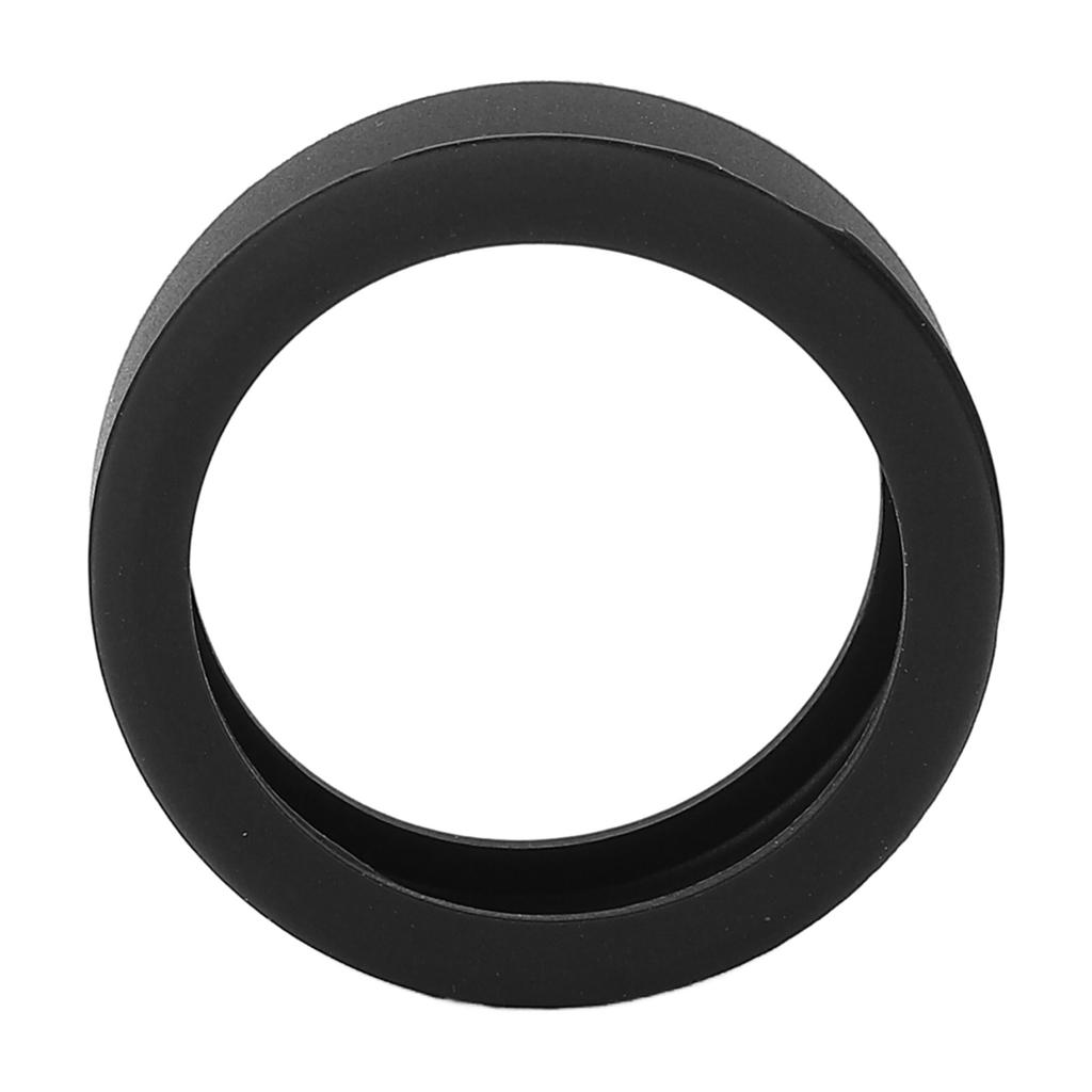 3PCS Silicone Ring Covers for Smart Ring Scratch Resistant Skin Friendly Elastic Ring Protector Protective Sleeve Black M for Size 11 12 13