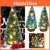 Christmas Mini Cedar Tree With Led Lights Small Pine Table Desk Xmas Home Decor