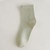 Female Spring and Autumn Sweat Absorption Boneless Loose Mouth In The Tube Socks