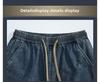 Men's Thin Denim Summer Shorts - Loose, Casual American Style