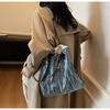 Cloth bag women's large-capacity new autumn and winter versatile casual shoulder bag high-end student tote bag