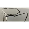RSINC Imported Men Rimless Eyeglass Metal Gun-Grey Cat Eye-ware 81339133 Cart-11 JL166604552128