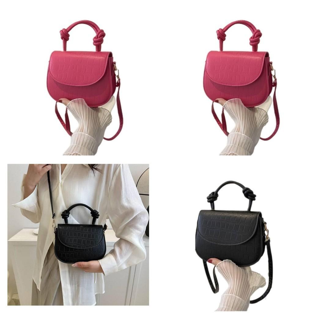 Trendy New Autumn Style 2023 Stone Texture Solid Color Urban Minimalist Shoulder Handbag