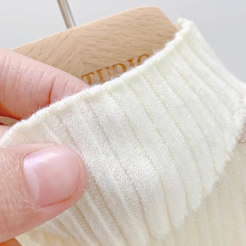 Mesh Knitted Top Women Tank Top Half Neck Vest Female Sleeveless Sweater Chic Cut Out Streetwear Solid Skinny Tube Top